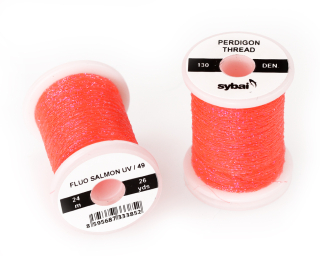 Sybai Perdigon Thread - Fluo Salmon UV