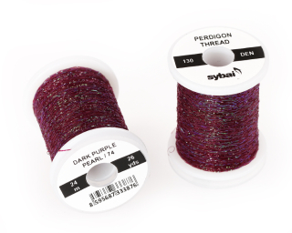 Sybai Perdigon Thread - Dark Purple Pearl