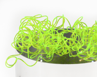 Sybai Wiggly Worms - Fluo Yellow