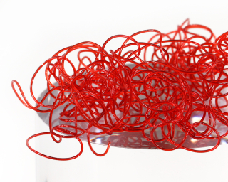 Sybai Wiggly Worms - Red