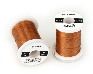 Barevný plochý drátek Flat Colour Wire - Copper