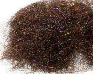 Sybai Peacock Dubbing - UV Dark Brown
