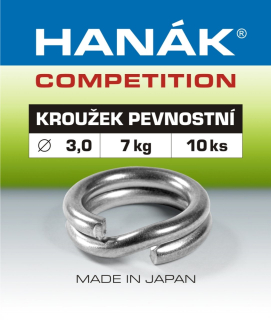 Mikro kroužek vláčecí 3mm Hanák Competition 
