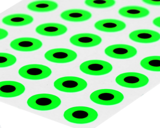 Sybai Flat Eyes - fluo zelená