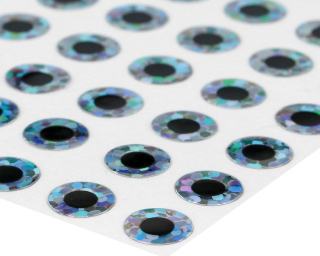 Sybai Flat Eyes - holografická stříbrná