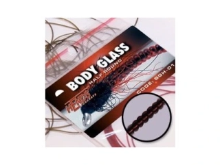 Hends Micro Body Glass Half Round - claret
