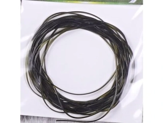 Hends Micro Body Glass Half Round - tmavě olivově hnědá