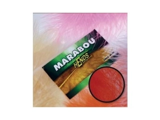 Marabou peří Hends - Červená
