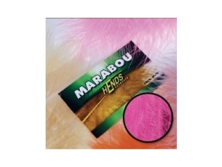 Marabou peří Hends - Fialovo Růžová