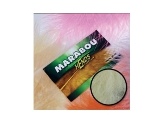 Marabou peří Hends - Světle Zeleno Žlutá