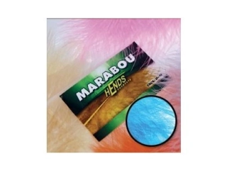 Marabou peří Hends - Modrá Tyrkysová