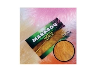 Marabou peří Hends - Tmavě Skořicová