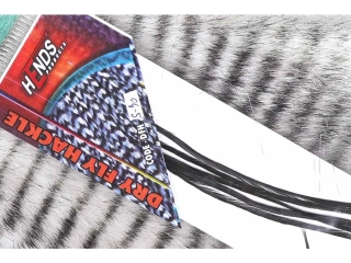 Dry Fly Hackle Hends - Černá