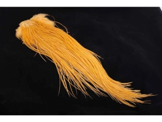 Dry Fly Hackle Hends - Golden straw