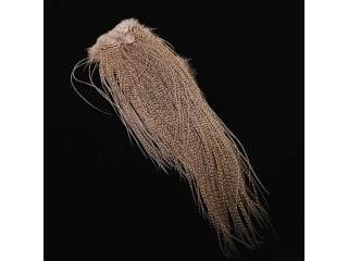 Dry Fly Hackle Hends - Grizzly dun