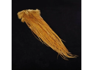 Dry Fly Hackle Hends - Zlato olivová