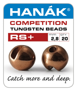 Tungstenové hlavičky Hanák Competition RS+ Metalické hnědé