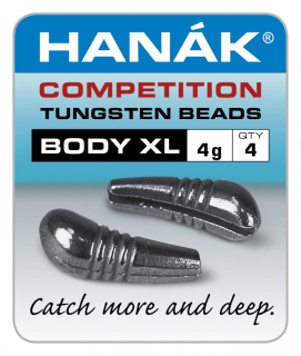 Tungstenová tělíčka Hanák Competition BODY XL
