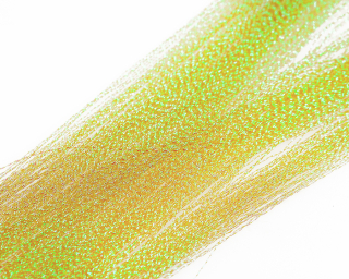 Krystal Flash Hair Sybai - Světle olivová perleťová