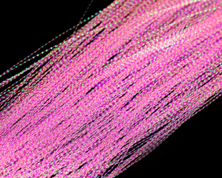 Krystal Flash Hair Sybai - Fluo růžová perleťová