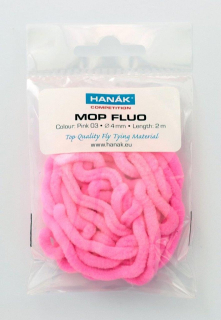 Hanák Mop Chenille - fluo růžová
