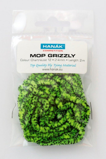 Hanák Mop Chenille - Chartreuse grizzly