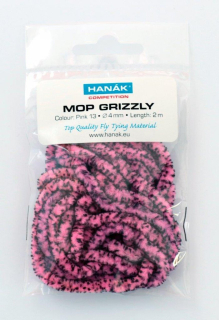Hanák Mop Chenille - Růžová grizzly