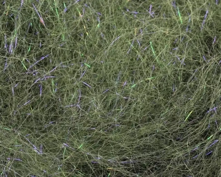 Sybai Fine Alpaca Blend Dubbing - Dark Olive