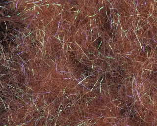 Sybai Fine Alpaca Blend Dubbing - Rusty Brown