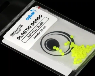 Plastová hlavička Sybai 2.8mm - Matt Fluo Yellow