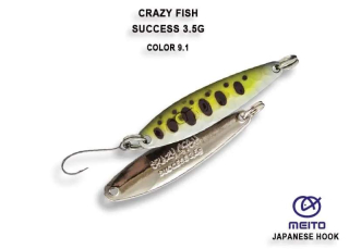 Plandavka Crazy Fish - SUCCESS 3.5g, barva 9.1