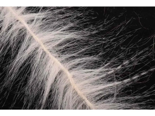 Šenylka Hends Long Chenille Feathered 9 cm - Béžovo černá