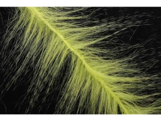 Šenylka Hends Long Chenille Feathered 9 cm - Olivovo černá