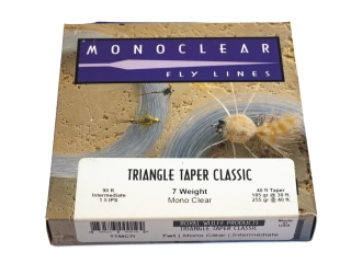 Muškařská šňůra Royal Wulff Triangle Taper Mono Clear - Intermediální