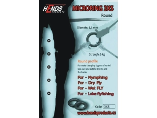 Mikrokroužky Hends 3XS - Super Extra Malé Kulaté 1.5mm
