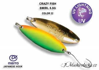 SWIRL 5,5g. Barva 22 UV